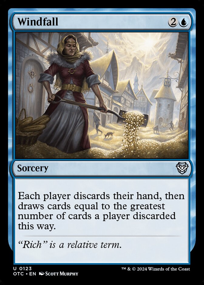 Windfall front