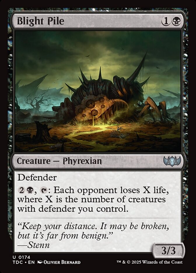 Blight Pile front