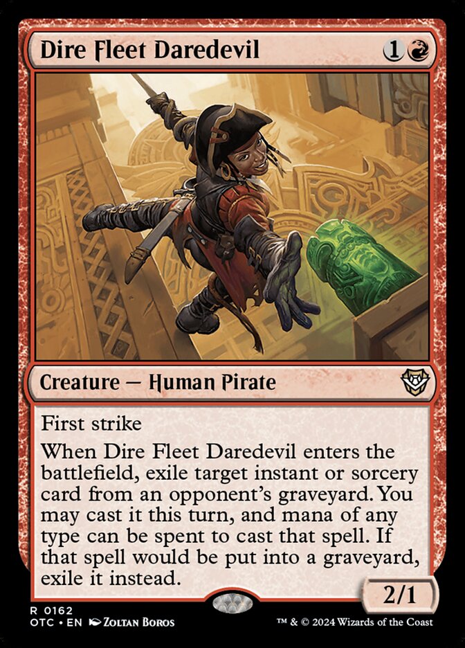 Dire Fleet Daredevil front