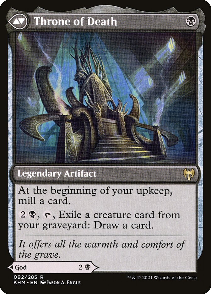 Egon, God of Death // Throne of Death back