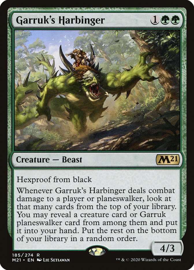 Garruk's Harbinger front