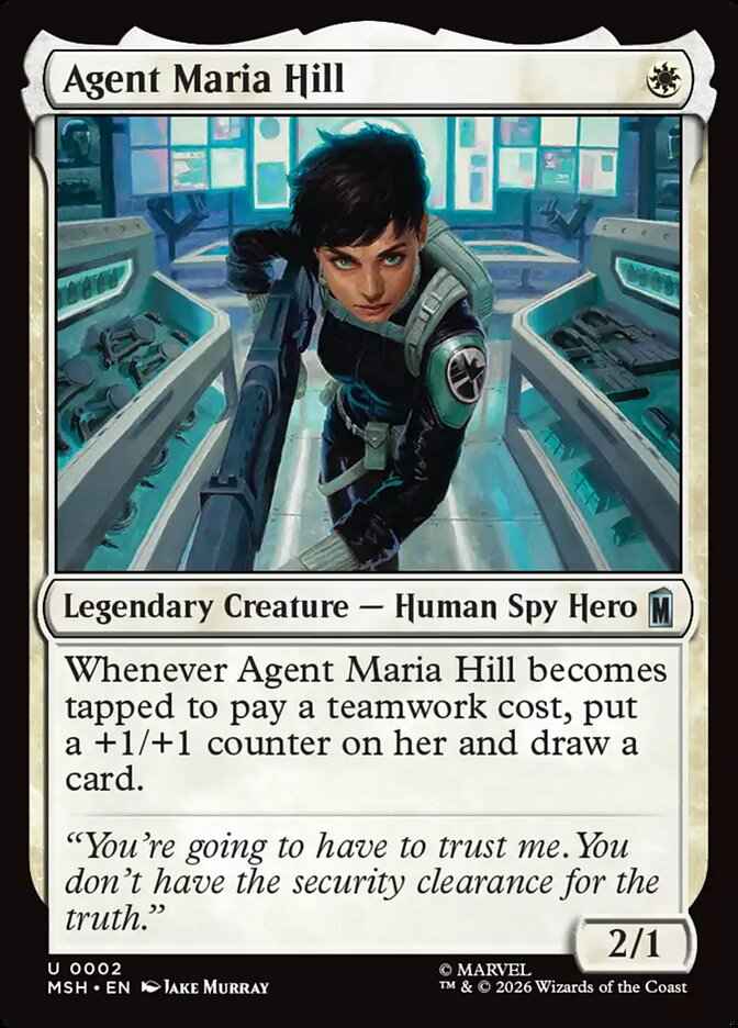 Agent Maria Hill