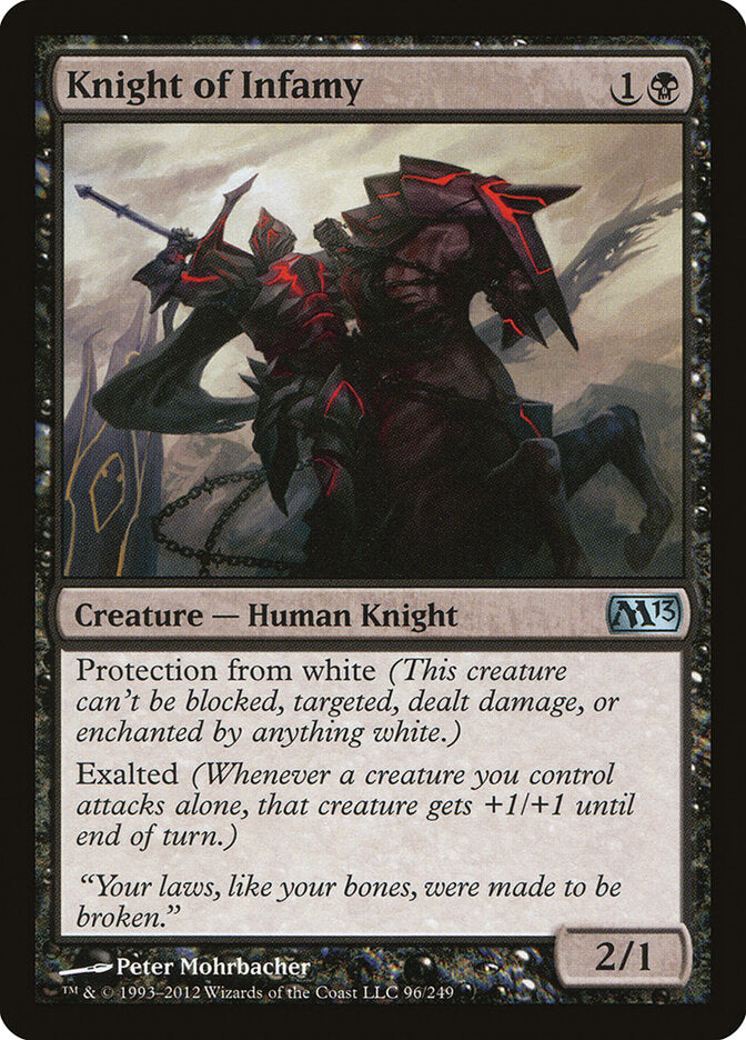 Knight of Infamy front