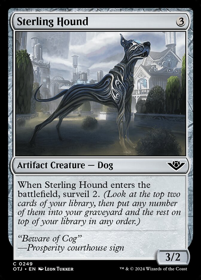 Sterling Hound front