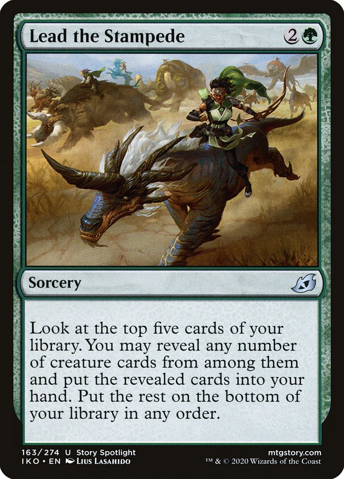 Lead the Stampede front