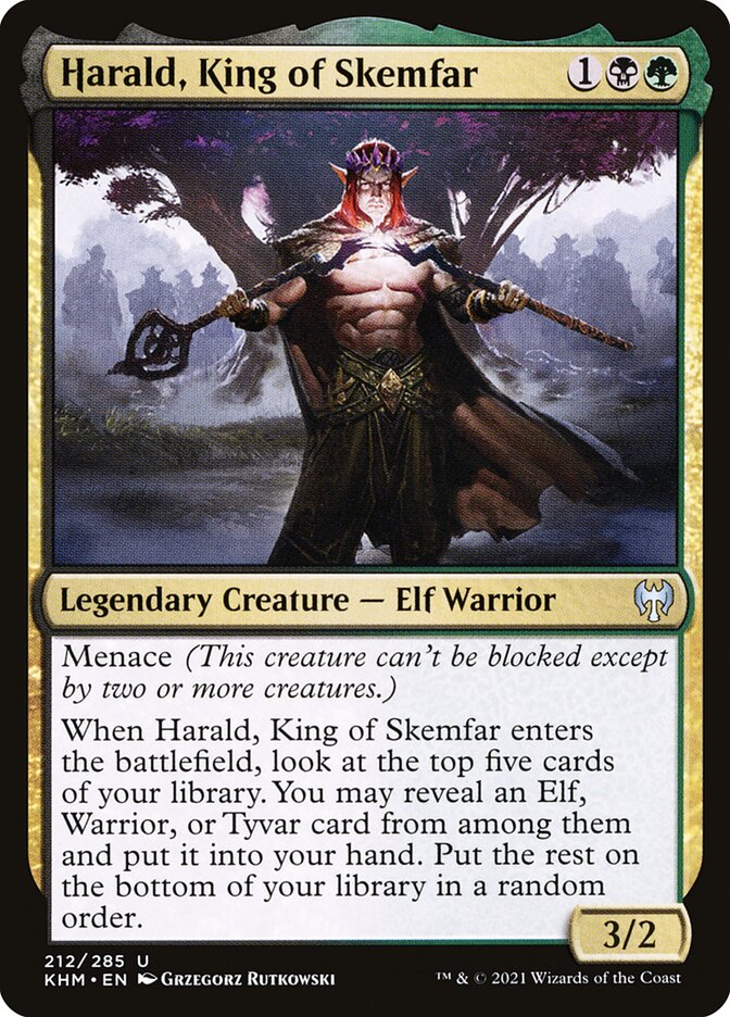 Harald, King of Skemfar front