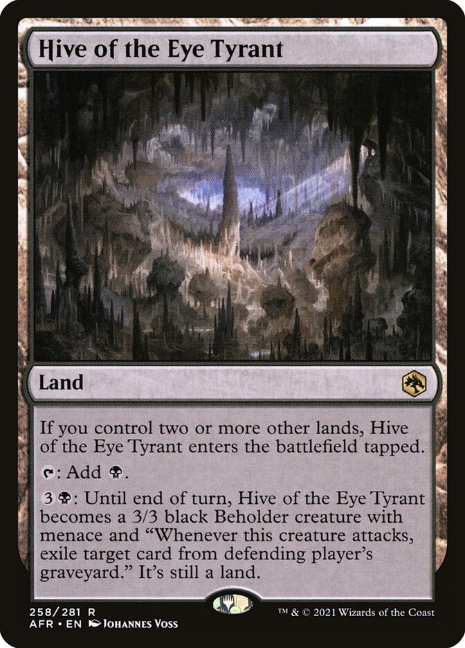 Hive of the Eye Tyrant front