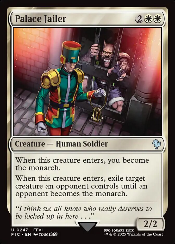 Palace Jailer front