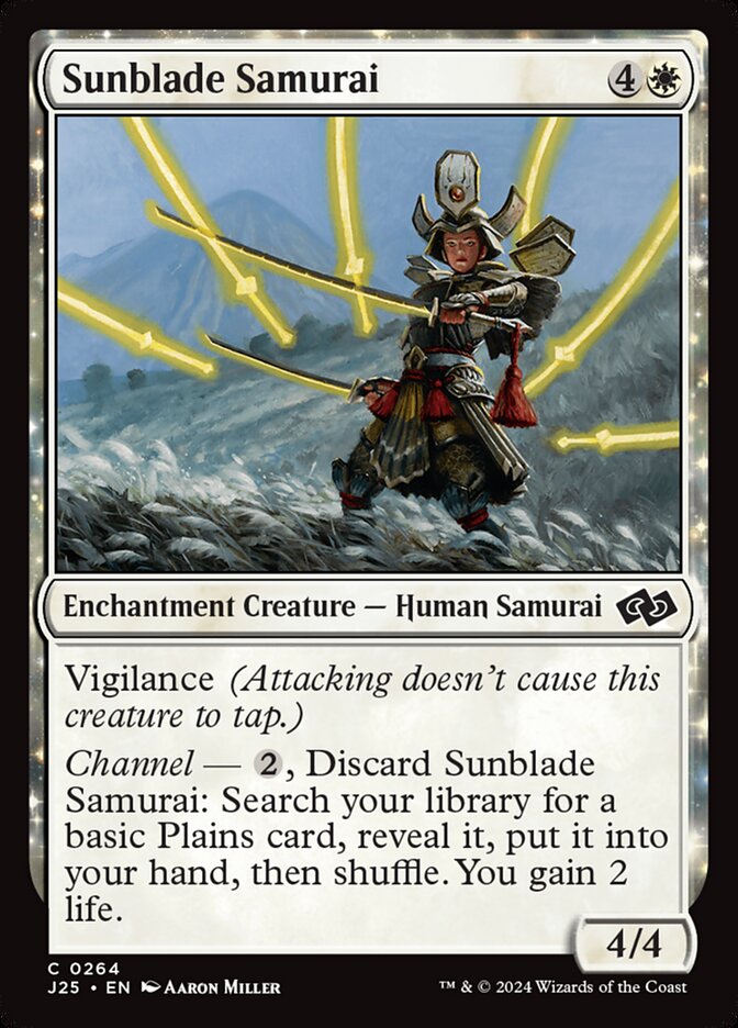 Sunblade Samurai front