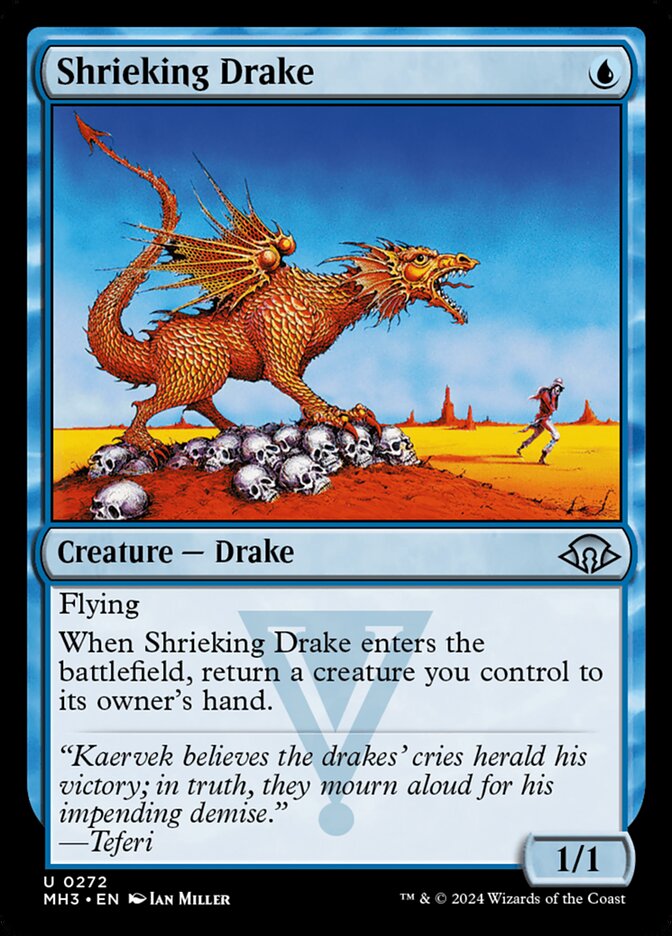 Shrieking Drake front