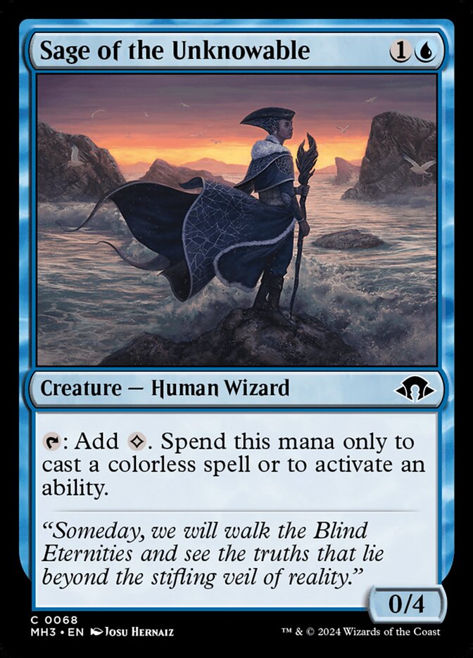 Sage of the Unknowable front