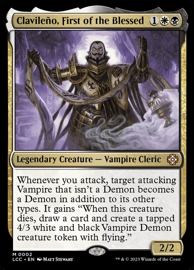 Clavileño, First of the Blessed front