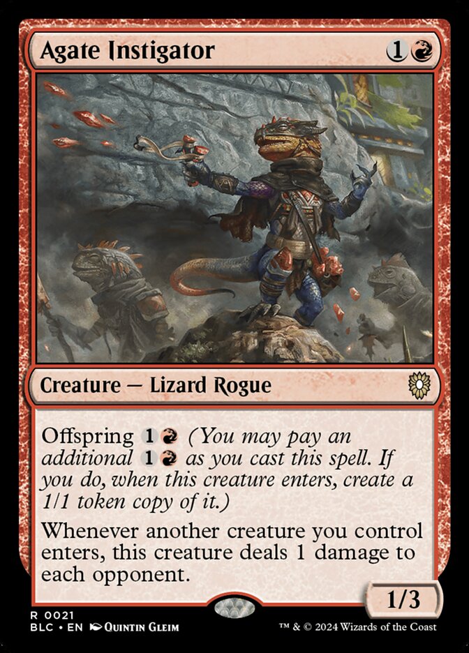 Agate Instigator front