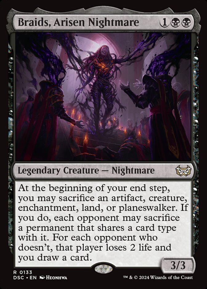 Braids, Arisen Nightmare front