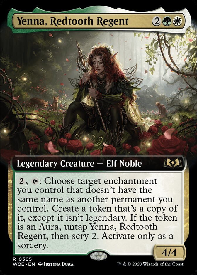 Yenna, Redtooth Regent front