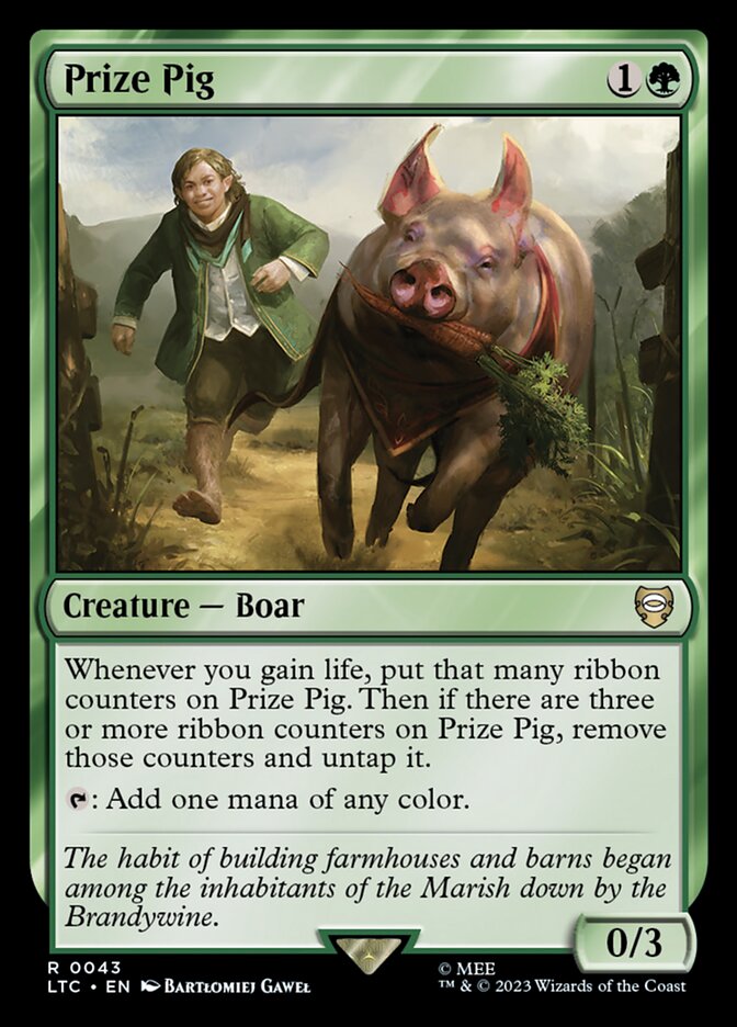 Prize Pig front