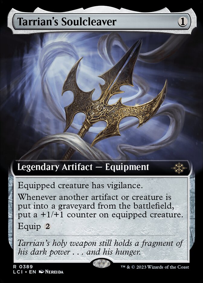 Tarrian's Soulcleaver front