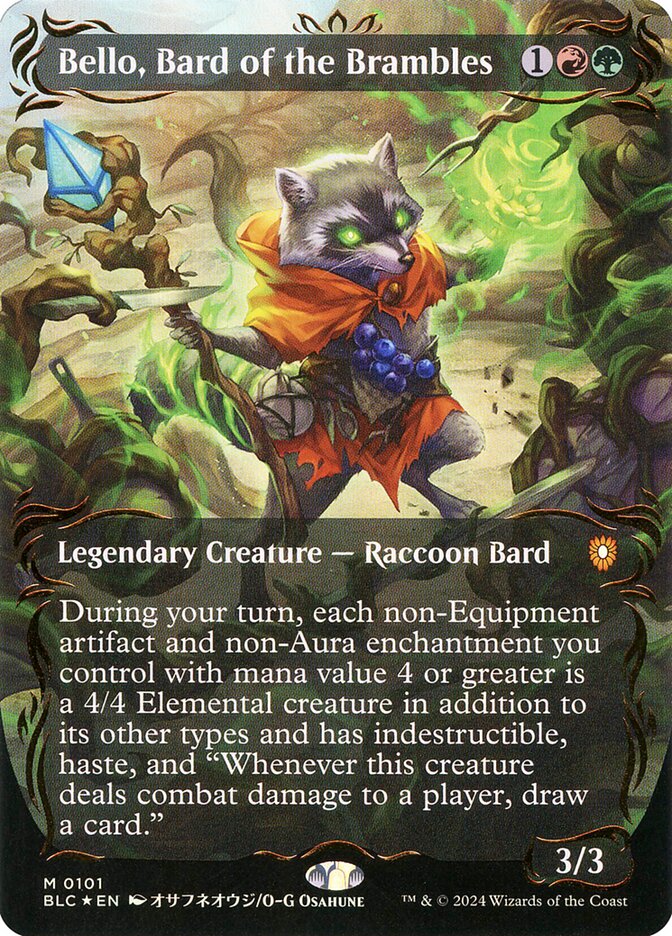 Bello, Bard of the Brambles front