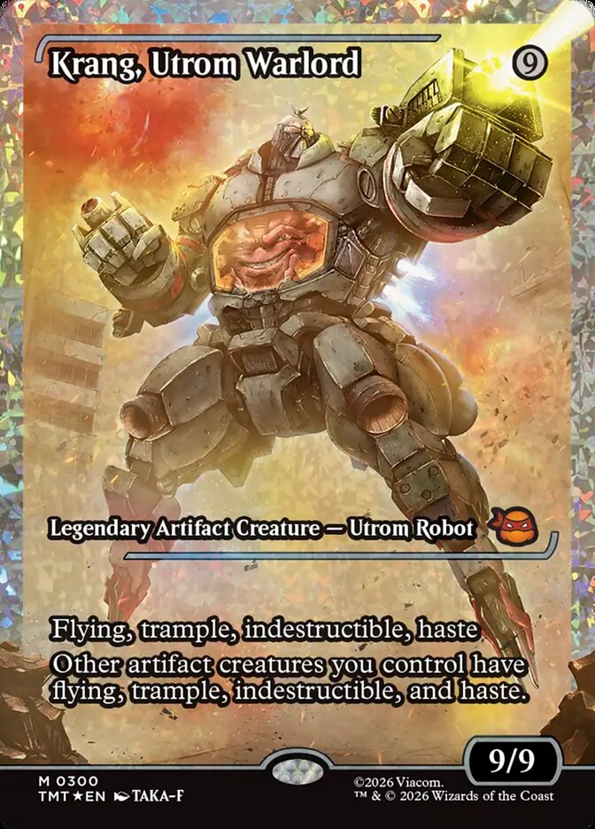 Krang, Utrom Warlord front