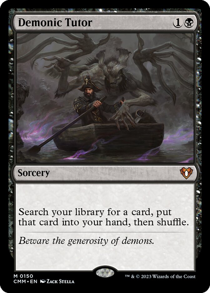 Demonic Tutor front