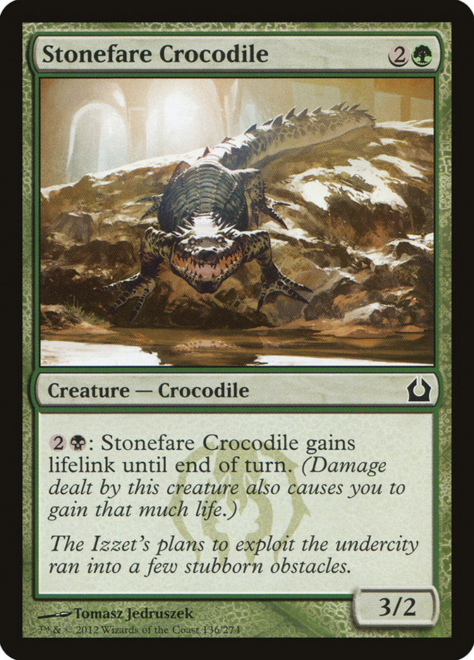 Stonefare Crocodile front