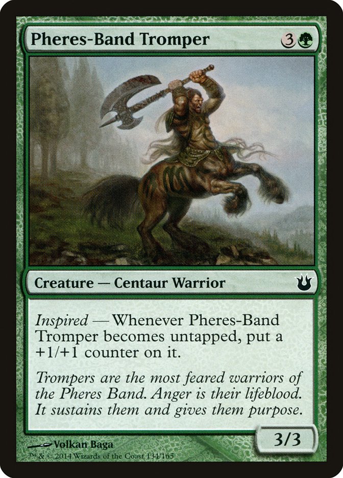 Pheres-Band Tromper front