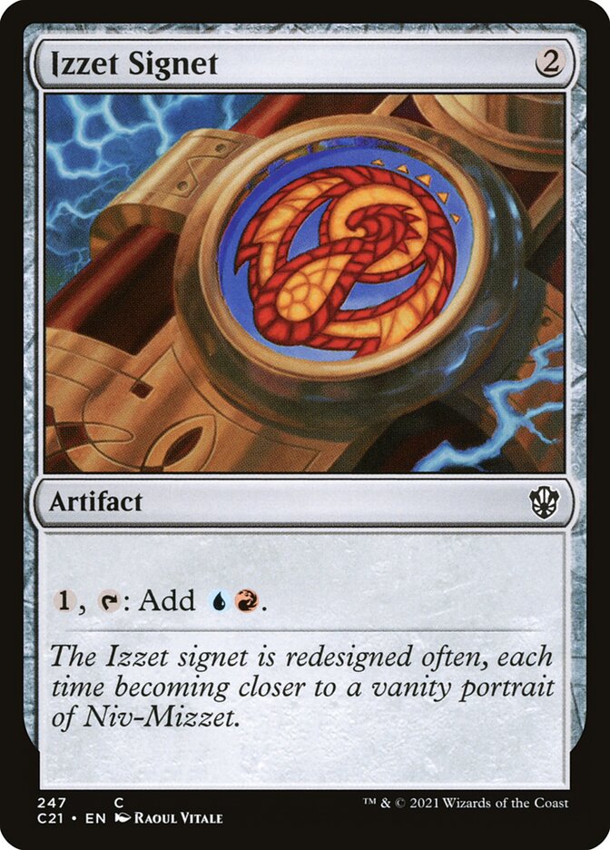 Izzet Signet front