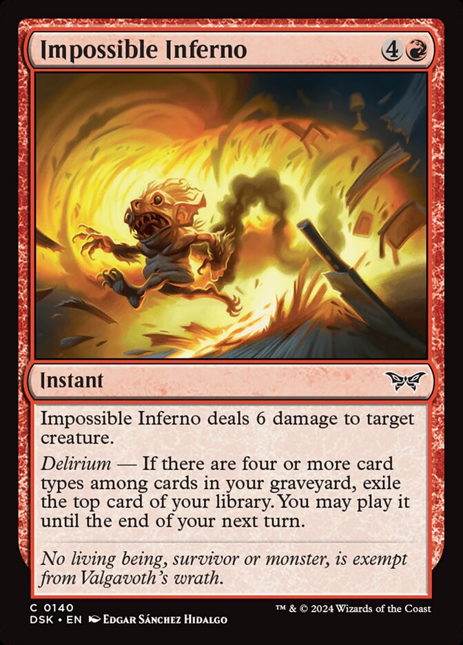 Impossible Inferno front