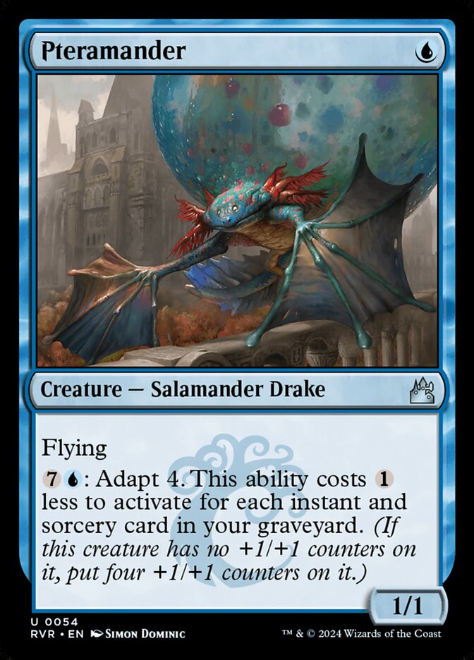 Pteramander front