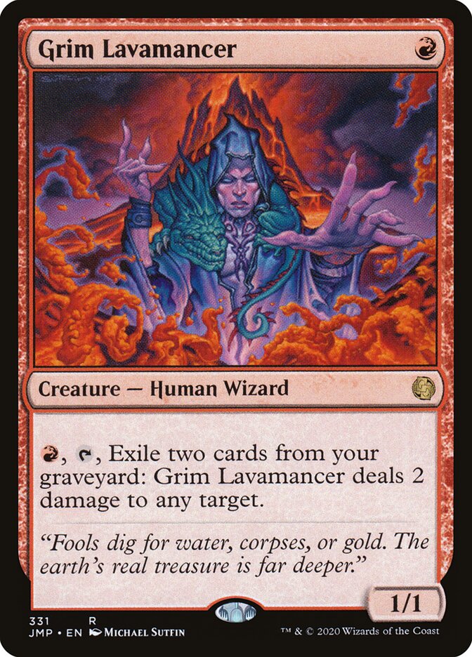 Grim Lavamancer front