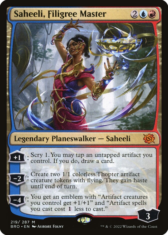 Saheeli, Filigree Master front