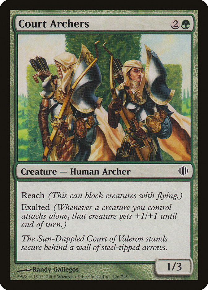 Court Archers front