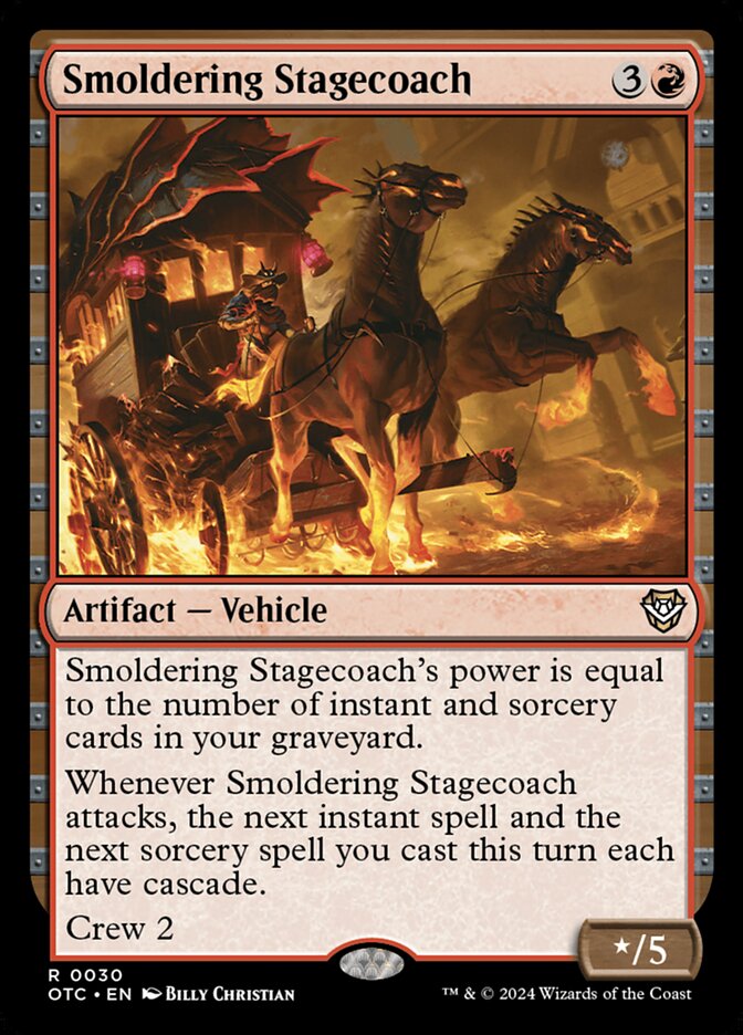 Smoldering Stagecoach front