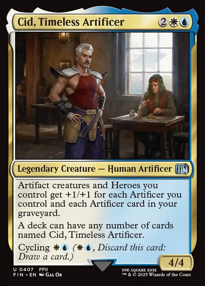 Cid, Timeless Artificer front