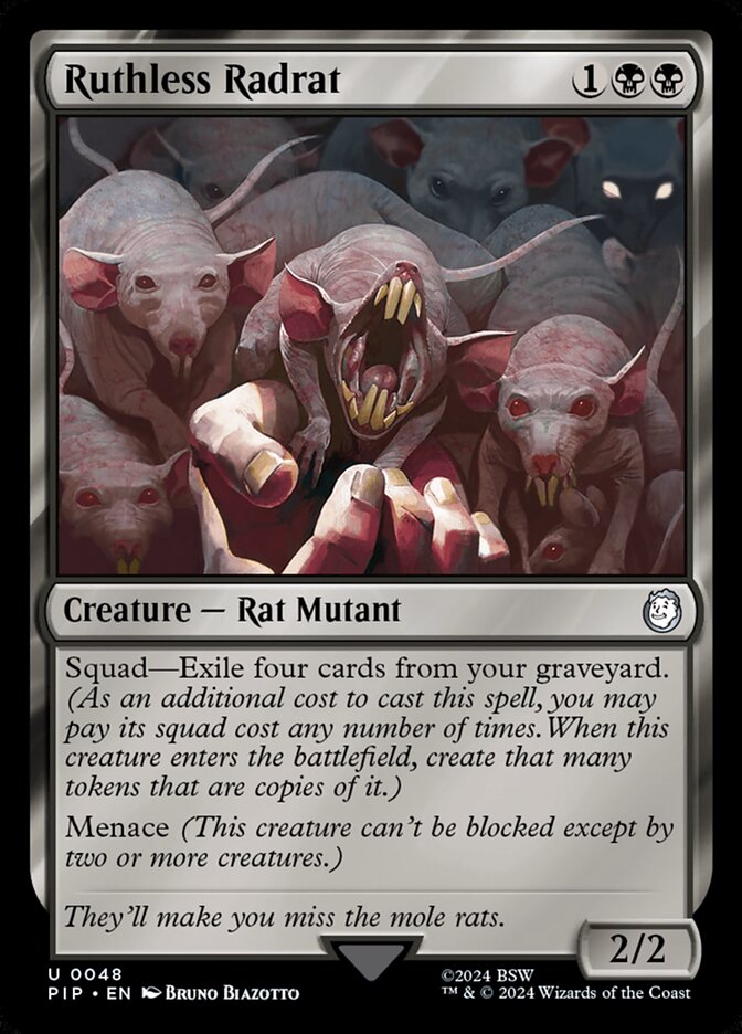 Ruthless Radrat front