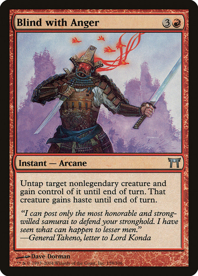Blind with Anger front