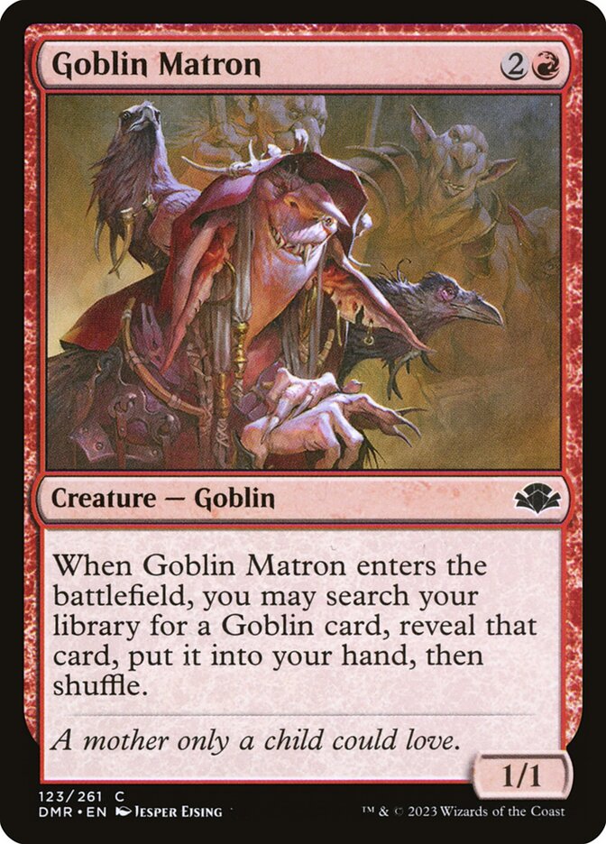 Goblin Matron front