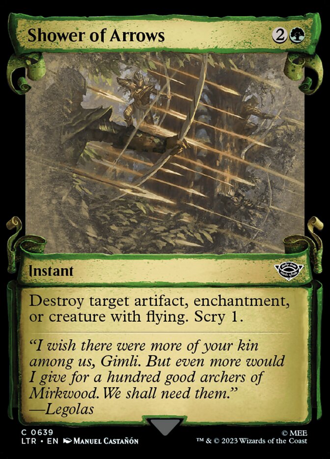 Shower of Arrows front