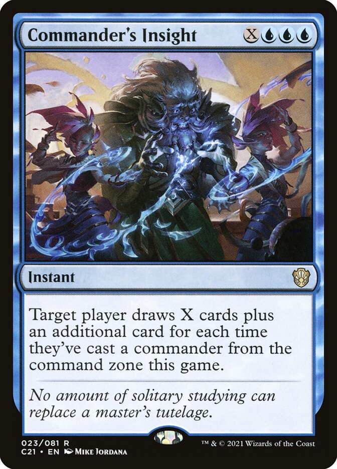 Commander's Insight front
