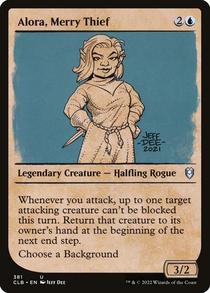 Alora, Merry Thief front