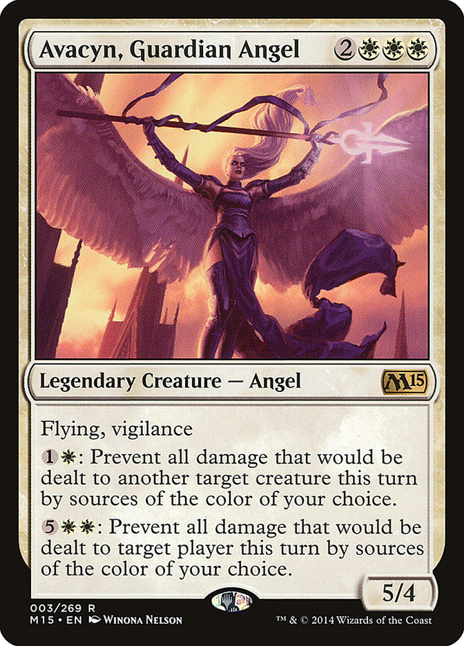 Avacyn, Guardian Angel front