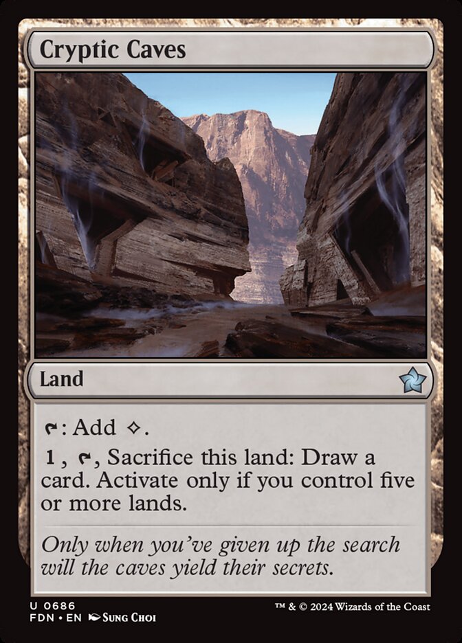 Cryptic Caves front