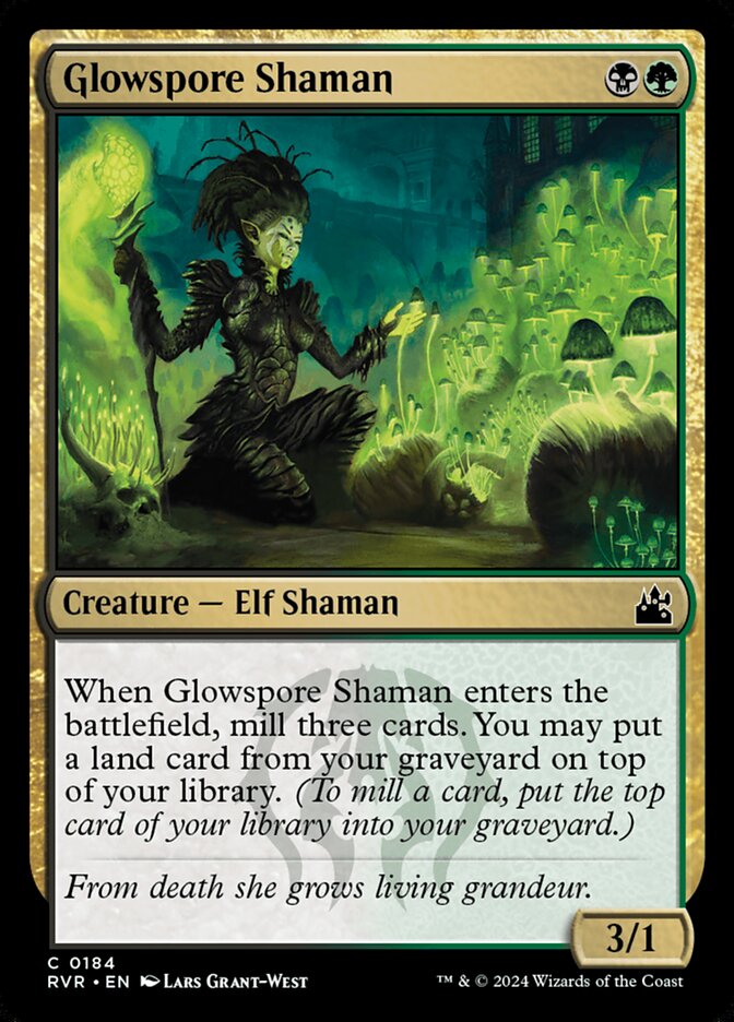 Glowspore Shaman front