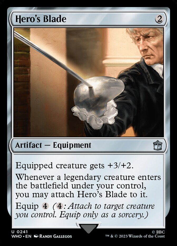 Hero's Blade front