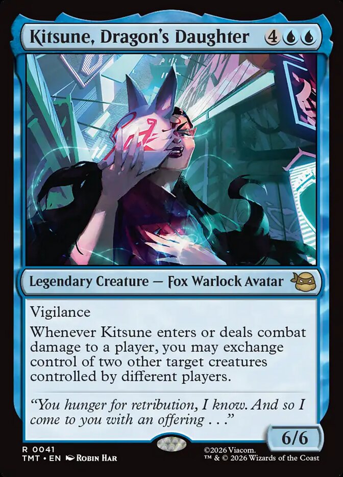 Kitsune, Dragon's Daughter front