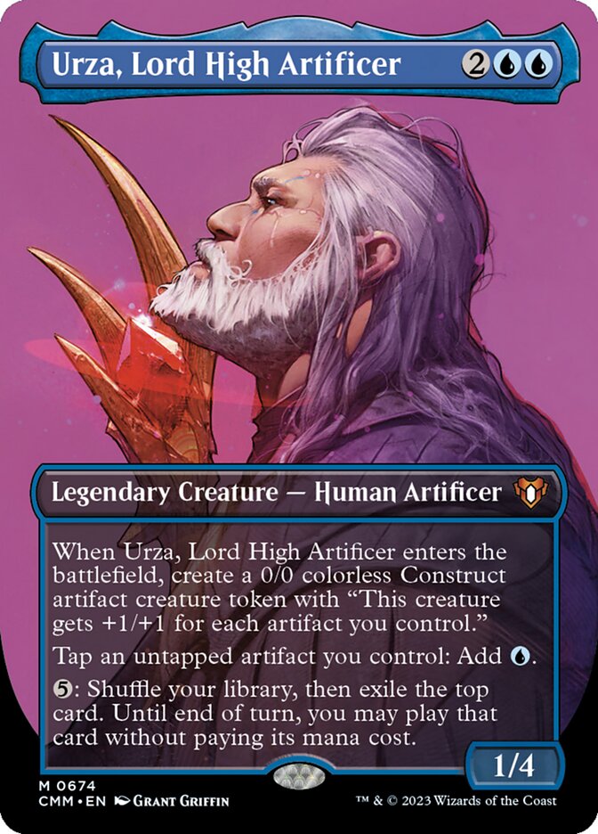Urza, Lord High Artificer front