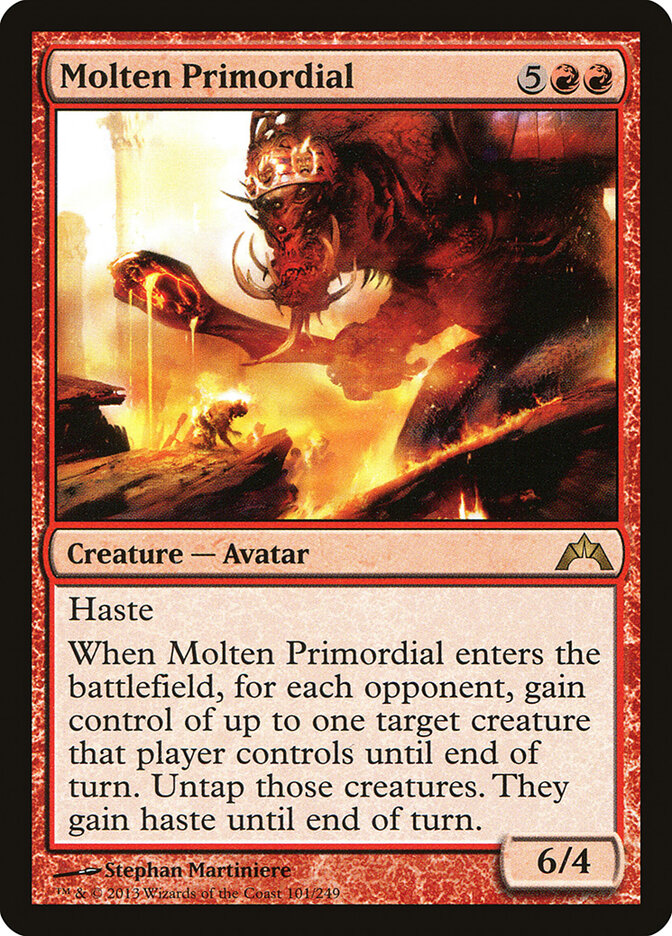 Molten Primordial front