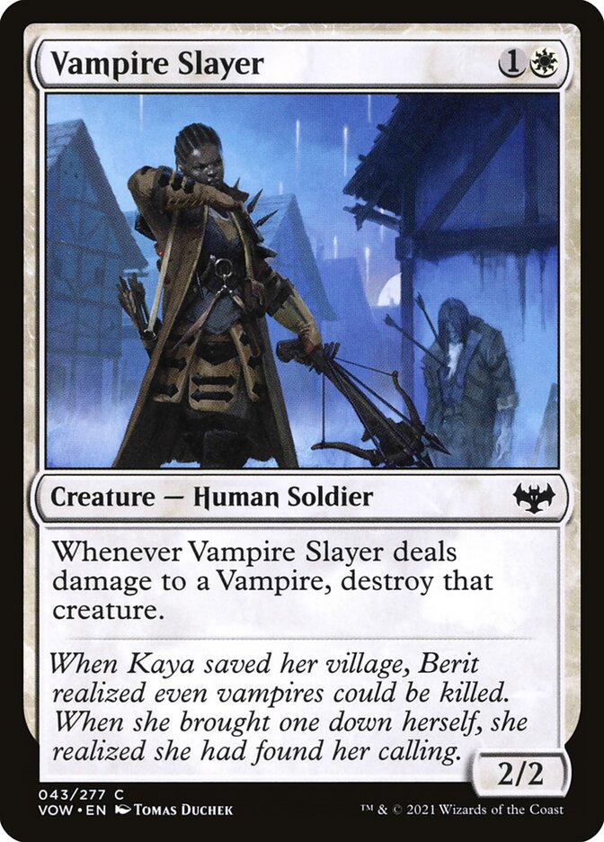 Vampire Slayer front