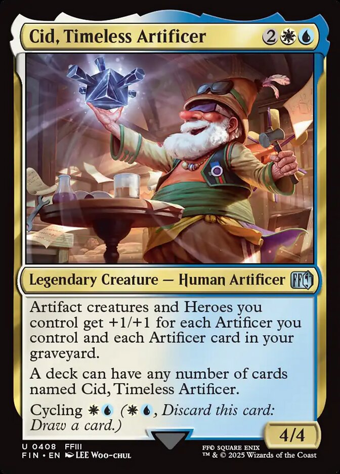 Cid, Timeless Artificer front