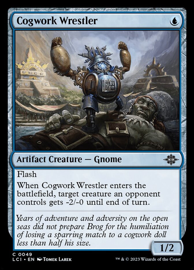 Cogwork Wrestler front
